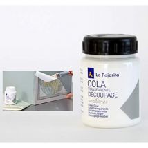 La Pajarita - Pajarita 197716 – Colla Decoupage, 75 ml, colore: bianco
