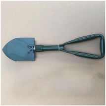 Pala da giardinaggio stabile in acciaio al carbonio, pala pieghevole multifunzionale, accessori essenziali per pala da campeggio per uso esterno (m