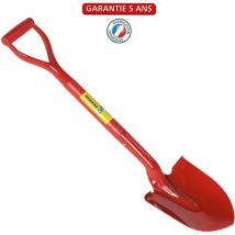 Outils Perrin - Pala Edge con manico Maniglia yd - 24 cm - Rossa