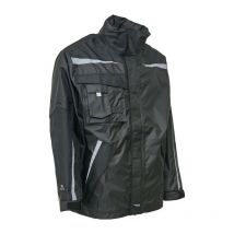 Chaqueta impermeabilizante que funciona xtreme Tamaño m Black Elka Rainwear