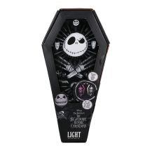 Nightmare Before Christmas - Light de offiziell lizenzierter Sarg de Disney, gruselige Dekoration de Halloween, Akzent de Humor mit zwei Farben de