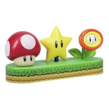 Super Mario Icon Light - de offiziell lizenzierte Schreibtischlampe de Mario Brothers, de Raumdekoration de Spiele und Merchandise für Jungen und