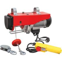 Drakkar Equipement - Palan électrique à câble 230V 300/600kg 12 mètres