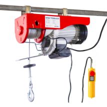 Mw Tools - Palan électrique à câble 500/990kg 18m 1,6 kW 230 v SH100018