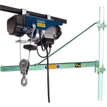 Scheppach - palan treuil électrique 200/400 kg HRS400 + potence pivotante 110 cm