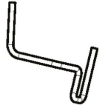 Castelgarden - Palanca de ajuste de altura de corte para cortacésped de batería Stiga - ggp - 322321555/3