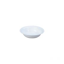 Palangana de plástico color blanco Ø24,5x6,8cm 23020 denox