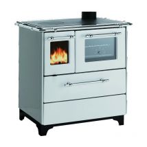 Palazzetti - Cucina a Legna Royal New Betty 3,5 Bianco