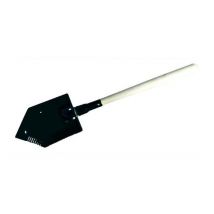 Blinky - Pala/Piccone Campeggio Con Manico In Legno Pieghevole Doppio Utilizzo