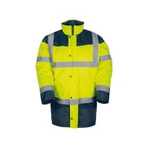 Singer Safety - Palerme High Visibility Parka Größe Xxxl Farbe Gelb/marineblau - Palerme06