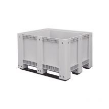 Famesa - Palet box de capacidad de 610 litros 3 Traviesas denox