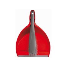 Paletta con scopino – 24x33 cm – Polipropilene, Gomma, Setole PET piumate – Pippo