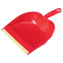 Paletta per immondizia Extra in polipropilene colorato gommino larghezza 20 cm