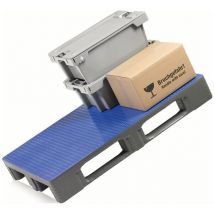 Craemer - Palette plastique L800xW1200xH160mm 3 patins fermés pehd