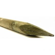 Pali per recinzioni in legno a punta in pino impregnato in autoclave steccato - cm 6 x 200