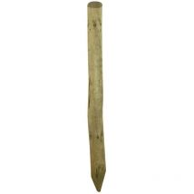 Pali tondi in legno trattati ed impregnati per recinto/staccionata/steccato diametro cm 6ALTEZZA cm 300H