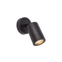 Saxby Palin - Foco de exterior Matt Black, Glass IP44, GU10