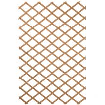 Palissade de jardin 50 x 150 cm Bois Naturel DS4081 Maison Chic