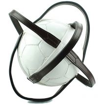 Palla da Horse Ball con maniglie in cuoio misura 4