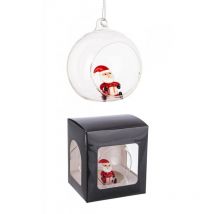 Peragashop - Sphère Ouverte Vt Yule Babbo C-Box D80 6x