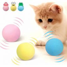 Palline di erba gatta 3 pezzi Giocattoli interattivi Smart Trigger per gatti Giocattoli per gatti Giocattoli per animali domestici Reali Regali per