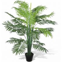 Palmier phoenix artificiel plastique avec pot 130 cm DEC021888