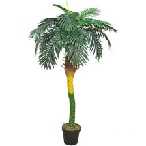 Decovego - Palmier Cocotier Plante Arbre Artificielle Artificiel Plastique avec Pot 180cm