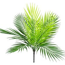 Langray - Palmiers Artificiels, Arbustes en Plastique Herbe Arbre Faux Verdure, Extérieur Intérieur Maison Jardin Véranda Parterre Mariage Guirlande