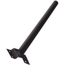 Palo Staffa Per Lampione Stradale In Metallo Per Esterni Verniciato Nero