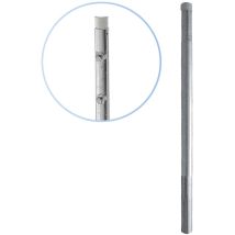 Metronic – Palo telescopico 2x2 mt. d. 25/30 mm – Antenna terrestre – 2 metri, 25-30 mm, 0,8 mm