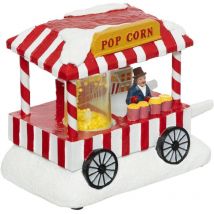 Palomero animado pueblo de Navidad iluminado 5 LEDs a pilas - Feeric lights & christmas