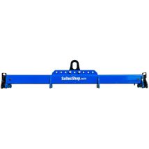 Soltec Srl - Palonnier De Levage Extensible Pour Le Bâtiment, Poutre De Levage – Capacité Maximale De 2 Tonnes En Extension Ouverte, 3 Tonnes En 
