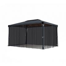 Polyester Moskitonetz für Pavillon Milano 4300 Martinique 5000 Grau - Palram-canopia