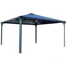 Canopia Aluminium Pavillon Palermo 4300 Anthrazit 429x429x298 Cm - Palram