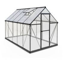 Canopia By Palram - Palram - Canopia Aluminium Gewächshaus Hybrid 610 Grau 306x185x208 cm