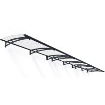 Palram - Canopia Auvent Aquila 6150 Anthracite 92x615x18 Cm