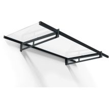 Palram - Canopia Auvent Eifel 2050 Anthracite 93x205x19 Cm