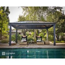 Palram - Canopia Dallas Gazebo in Alluminio 3.6X5 m