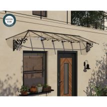 Palram-canopia - Canopia Lily Marquesina para Puerta 421X88X70 cm Transparente