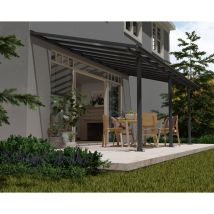 Canopia By Palram - Palram - Canopia | Pergola Olympia Marquesina De Aluminio 619X294 Gris