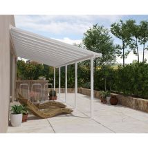Canopia By Palram - Palram - Canopia | Pergola Olympia Marquesina De Aluminio 924X294 Blanco