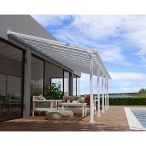 Canopia By Palram - Palram - Canopia | Pergola Olympia Marquesina De Aluminio 980X294 Blanco