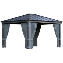 Canopia Set Di Tende Per Gazebo Dallas 3.6X4.3 m