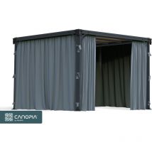 Canopia Set Di Tende Per Gazebo Palermo e Milano 3.7X2.2 m