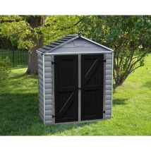 Palram - Canopia Skylight Casetta Da Giardino in Policarbonato 90X185X217 cm Grigio Deco