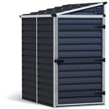 Canopia By Palram - Canopia Skylight Casetta Da Giardino in Policarbonato 176X120X203 cm Grigio Scuro