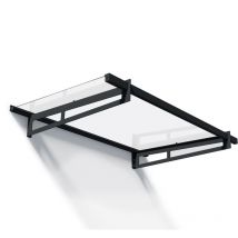 Palram-canopia - Vordach Eifel 1500 Anthrazit 93x150x19 Cm