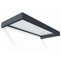 Canopia Metall Vordach Sophia Clear 2150 Anthrazit 95x215x17 cm - Palram