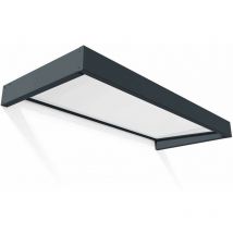 Palram - Canopia Metall Vordach Sophia Opal 2150 Anthrazit 95x215x17 cm