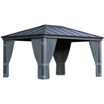 Palram-canopia - Vorhänge Für Pavillon Dallas 4900 Grau